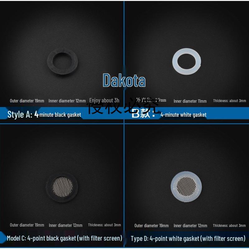 Multi-purpose Rubber Gasket for Shower Mixer, Faucet, and Water Heater