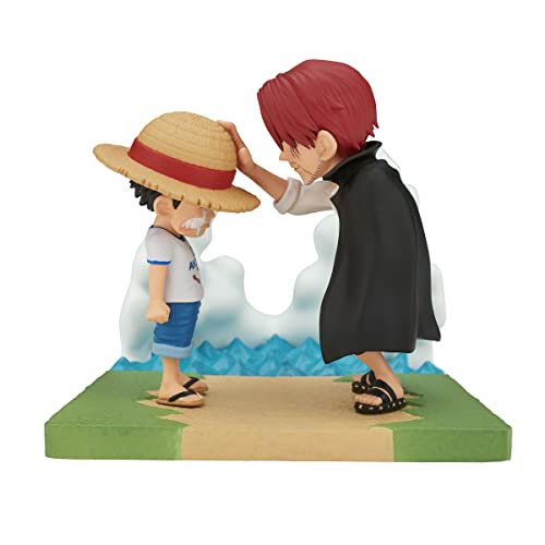 

ONE PIECE World Коллекционная фигурка Log Stories Monkey D. Луффи и Шанкс
