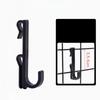 30pcs Nail-Free Plastic Display Hooks, Key Hooks, Reusable, Easy Install & Remove,For Home,Craft Show, Retail Store, Stall Hooks