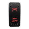 12V 20A Red Led Light Spot Lights Bar Rocker Switch Waterproof Toggle for Car Boat Marine ARB/CARLING/NARVA/4x4 Switch Replace Battery Switches5