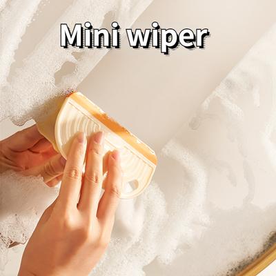 Mini Wiper Countertop Small Wiper Bathroom Glass Cleaning Silicone Cleaning Tool Toilet Sink Wiper
