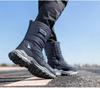 Northeast Men's Waterproof Fleece-Lined High-Top Snow Boots - Thick & Warm, Non-Slip, Casual Outdoor Winter Shoes