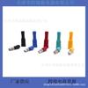 100-Piece Multicolor Bullet Male/Female Connectors Cold Crimp Wire Terminal Set