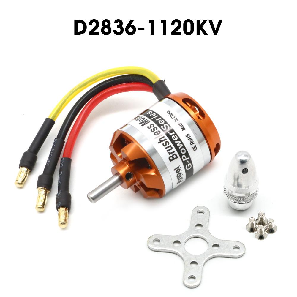 Brushless Motor D2822 D2830 D2826 D2836 D3530 D3548 D3542 D3536 Motor For RC Mini Multicopters Plane Fixed-wing Aircraft