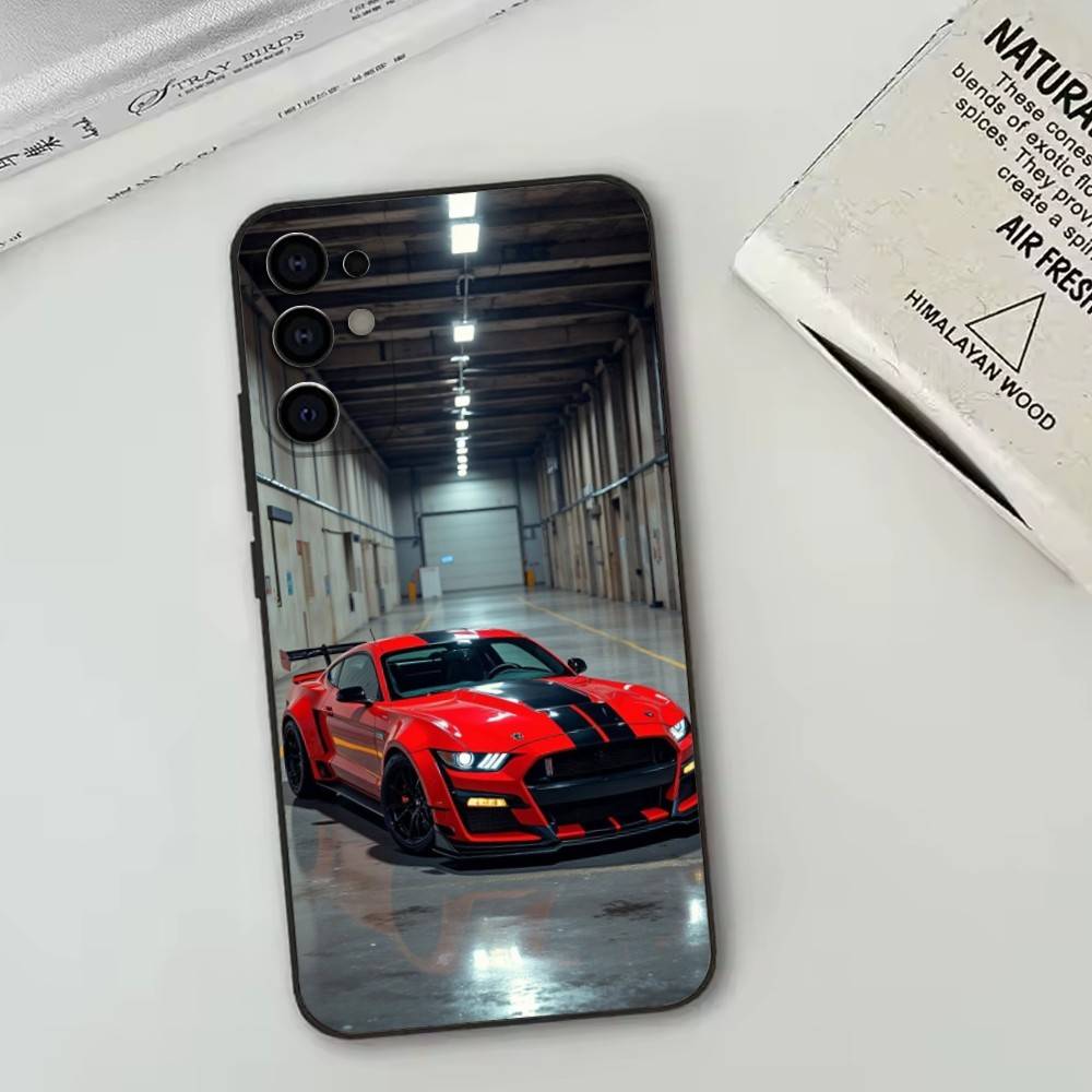 

Ford Mustang Phone Case For Samsung S25,S24,S21,S22,S23,S30,Ultra,S20,Plus,Fe,Lite,Note,10,Black Cover Samsung S21lite