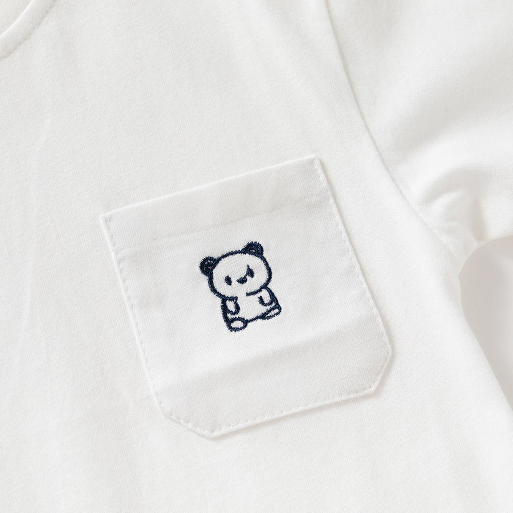 Boys Long Sleeve Cartoon Patchwork Sleeve Kids Casual Bottoming T Shirt