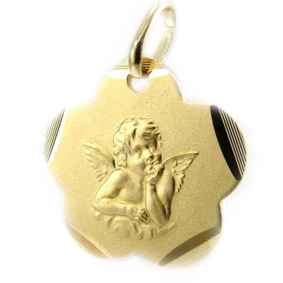 [L3050] - Gold Plated 'Little Angel' Pendant