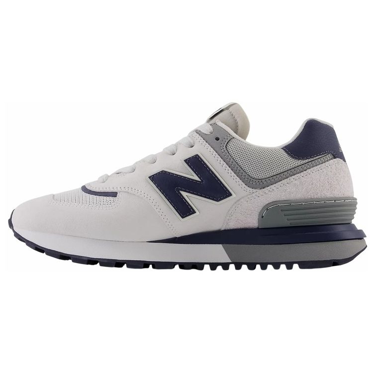 

Бело-темно-синие кроссовки унисекс New Balance 574 Legacy U574LGHY 43