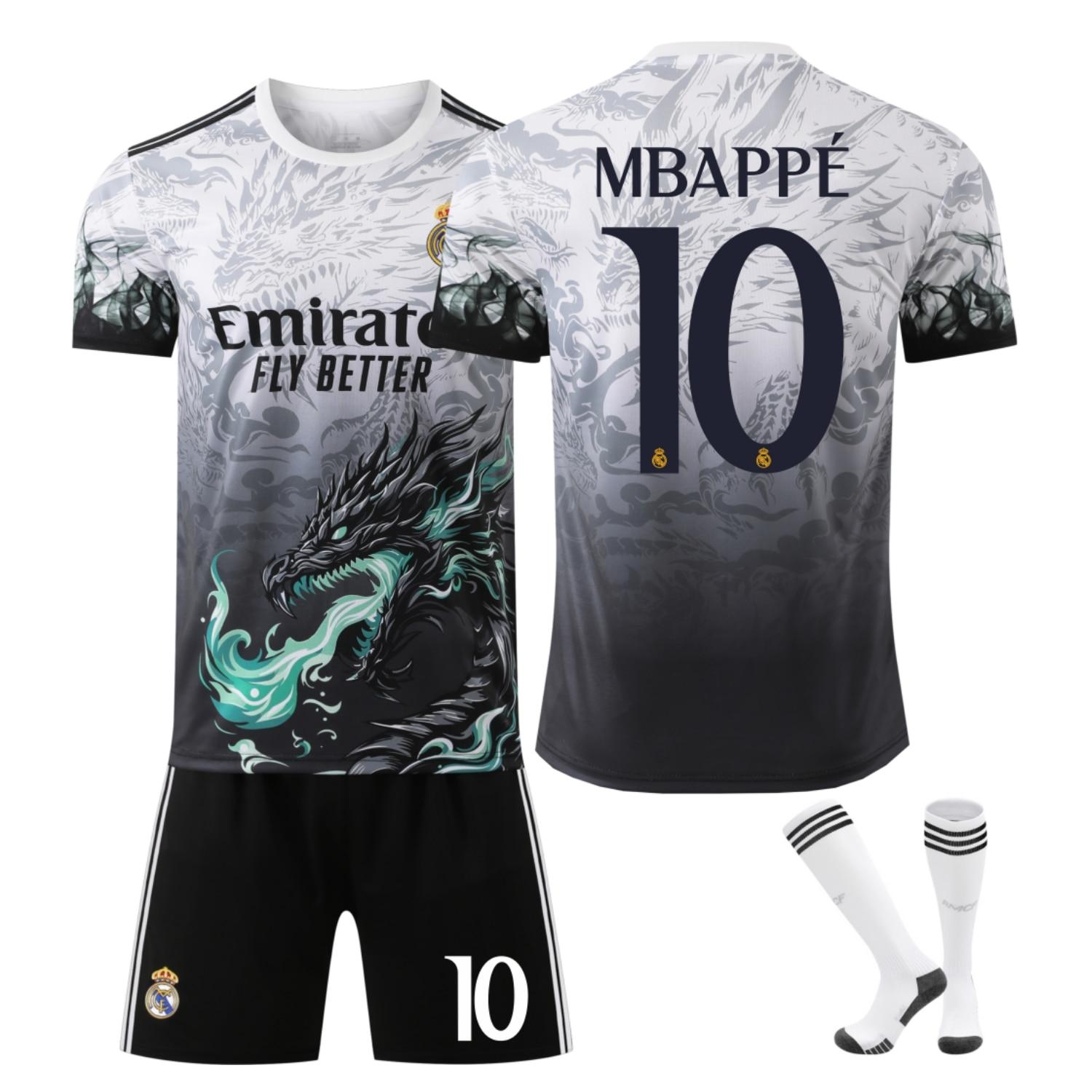 Bērnu Real Madrid Mbappe Futbola Džersiju