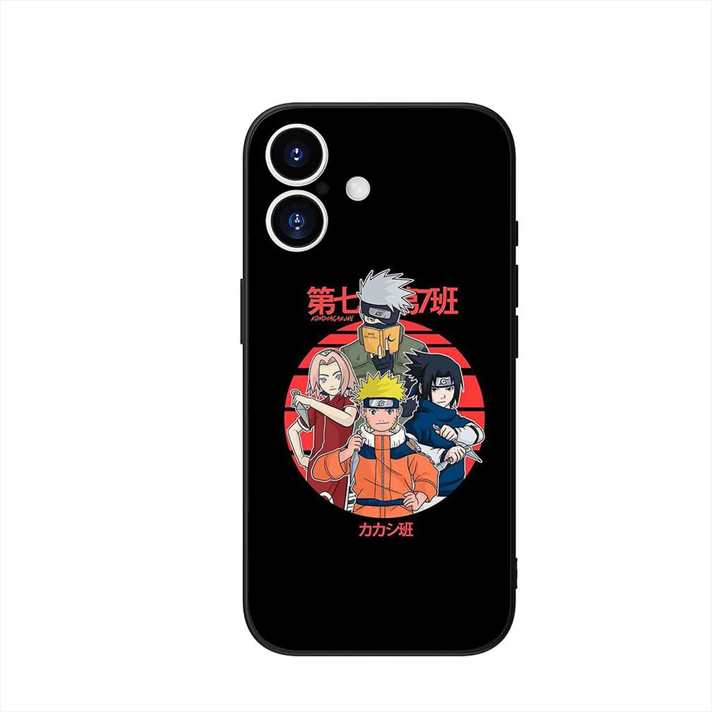Haruno Sakura Narutos Kakashi Sasuke Cover Phone Case for Apple iPhone 17 16 15 11 Pro XS Max XR 6 7 8 Plus + SE 2020 5 16E