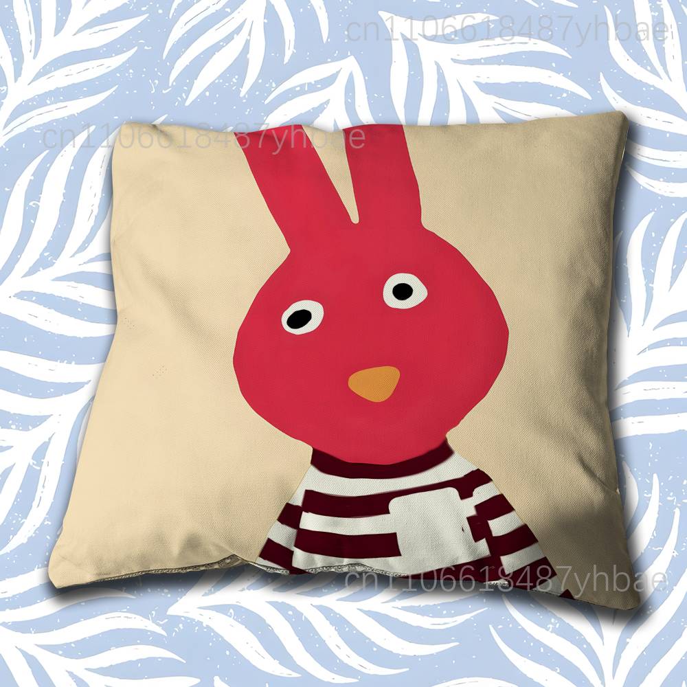 B-Bodoque 31 Bunny Pillow Case Cover Square Sofa With For Pattern Comfortable Cushion Suitable Of Room
