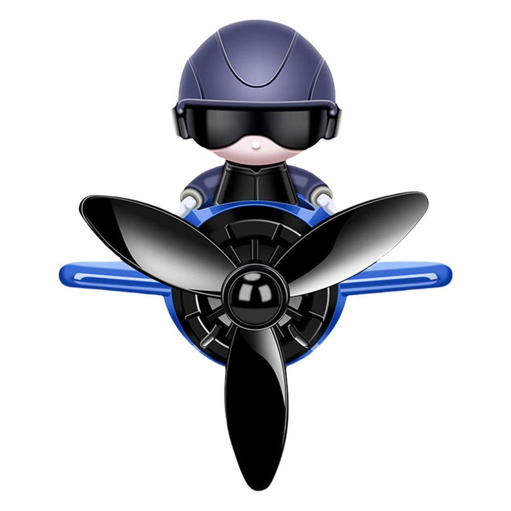 Mini Pilot Air Outlet Freshener Long Lasting Scents Vent Perfume Diffuser Rotating Propeller Fragrance Car Interior Decoration