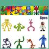 Kolorowy zestaw zabawek Roblox Rainbow Friends dla dzieci 8 szt. Modelowe lalki dekoracyjne