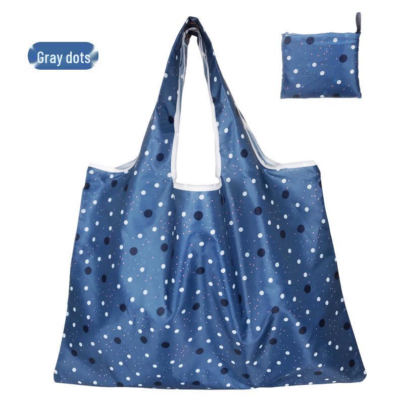 Eco-Friendly Large Capacity Folding Grocery Bag - Oxford Cloth
