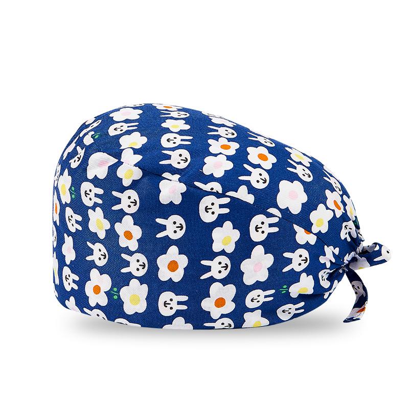 200 Kinds Adjustable Medical America National Pattern Cartoon Pet Hospital Heart Surgical Doctor Cap Surgeon Hat