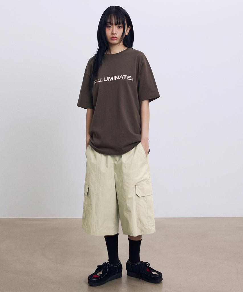FILLUMINATE Banding Cargo Bermuda Shorts - Khaki