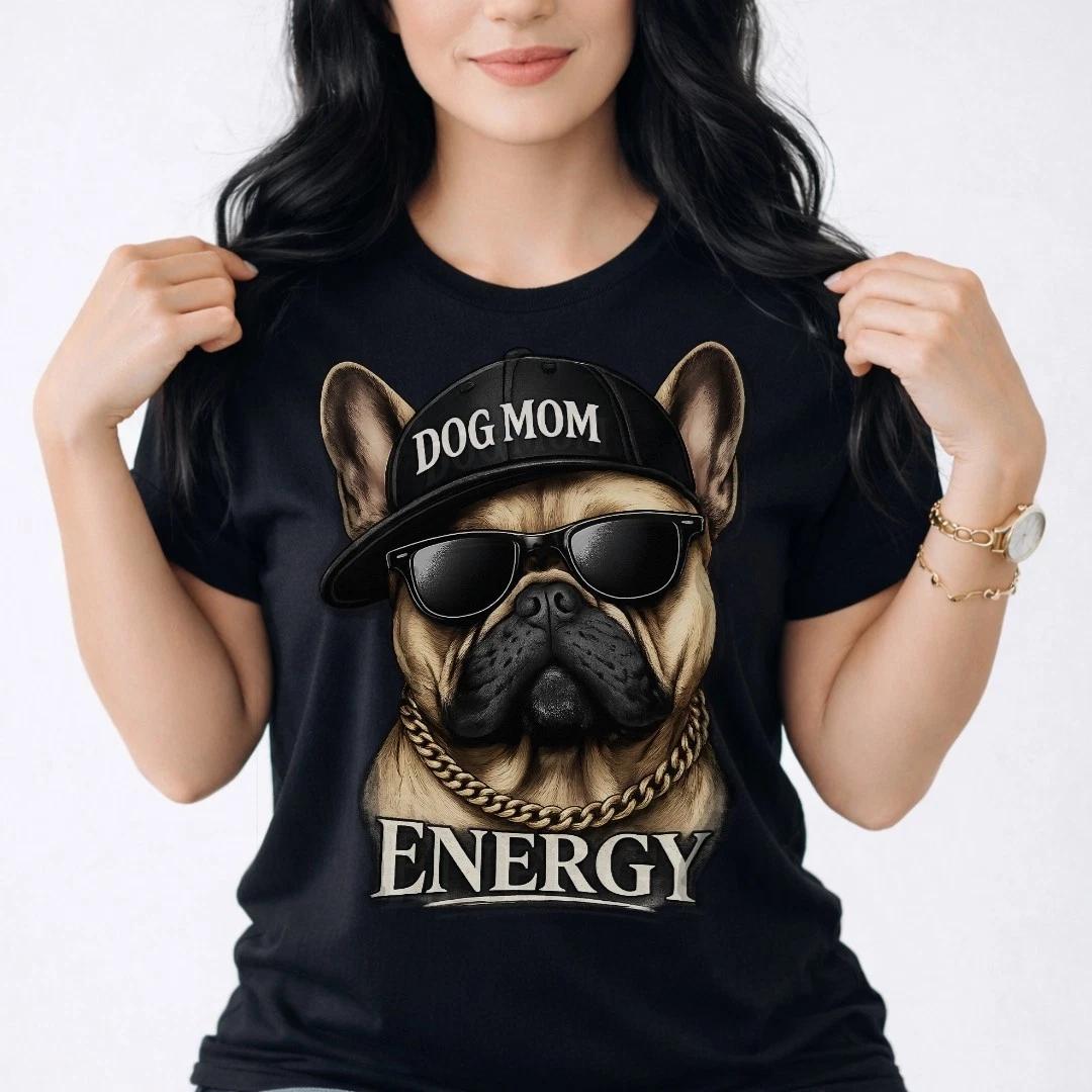 French Bulldog Same Energy Shirt, Funny Frenchie Tee S