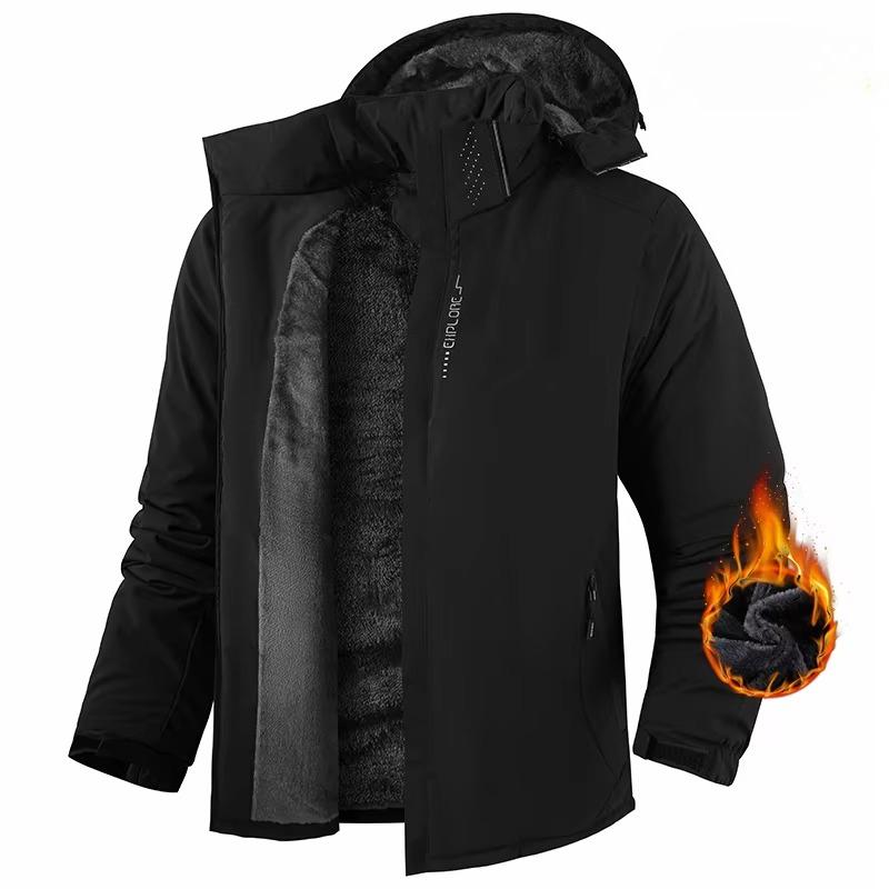 Plus 9XL Men Winter New Fleece