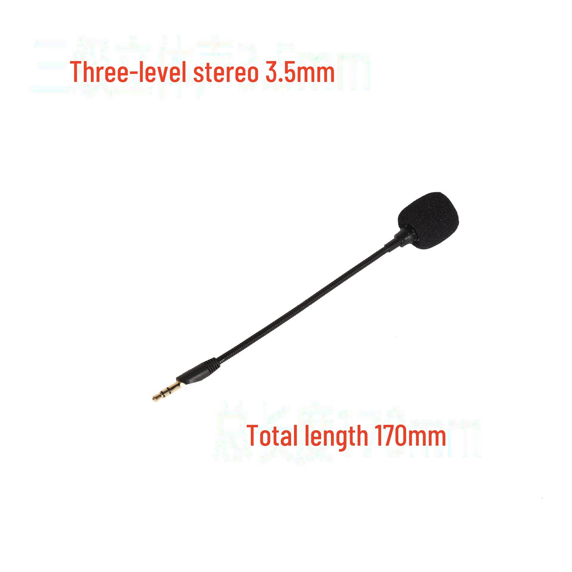 

Беспроводной черный конденсаторный микрофон для игр, потоковой передачи и шумоподавления. Level 3 3.5mm