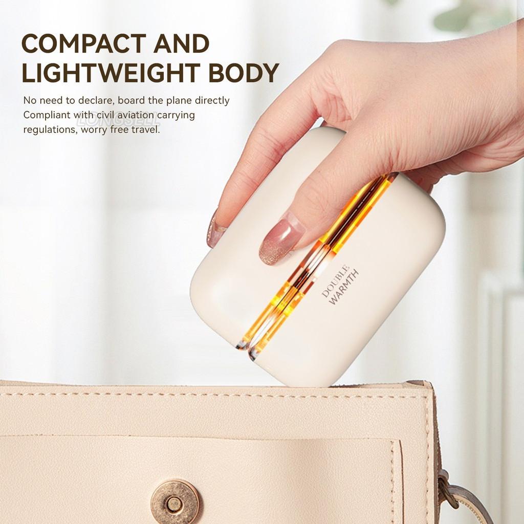 10000mAh Detachable Hand Warmer USB Charging Portable Warm Hands Treasure Creative Colorful Light Hand Warmer