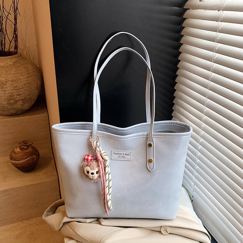 Simple and Explosive Tote Bag Large-capacity Women's 2025 New Casual Commuting Shoulder Bag High-end Underarm Bag