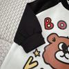 Trendy Little Bear Spring Baby Onesie - Cartoon Boy Romper Crawling Suit