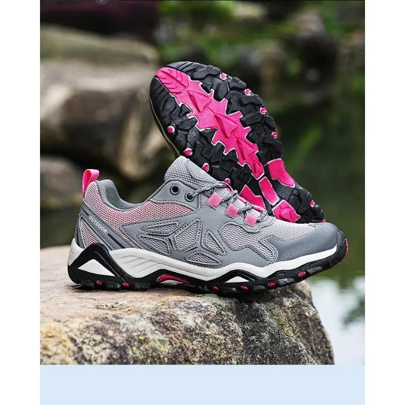 Men's Hiking Shoes Outdoor Shoes Wear-resistant Women Walking Sneakers Breathable Mesh Unisex Climbing