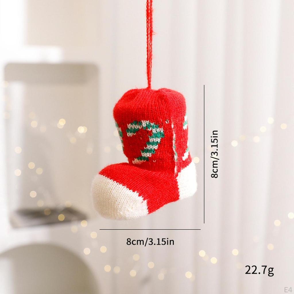 Christmas Sock Hanging Pendant for Holiday Decor And Party