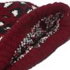 Cross-border Amazon, European and American new wool hats, casual trendy ear protectors, hairball thermal hats, leopard print knitted hats
