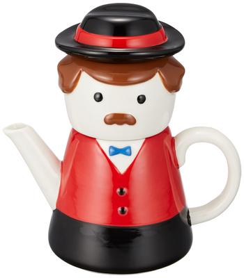 Sun Art Fun Tableware [Master of a Pure Coffee Shop] Teapot & Cup (Single Tea Set) SAN2345