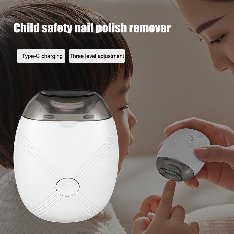 Φορητό Ηλεκτρικό Νυχοκόπτη Μωρού Με Λάμπα Κόφτης Νυχιών Λείανση Νυχοκόπτες Μανικιού Φορητό Λιμάκι Με 3 Ρυθμιζόμενες Ταχύτητες