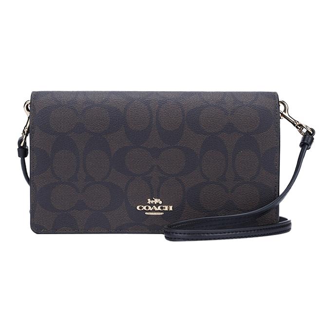 Coach Anna 20 Monogram Coated Canvas