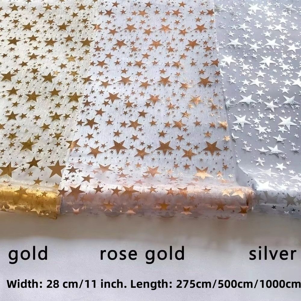 Thin Mesh Table Runner Glitter Bling Star Tablecloth Fashion Table Flag Cover  For Wedding Party