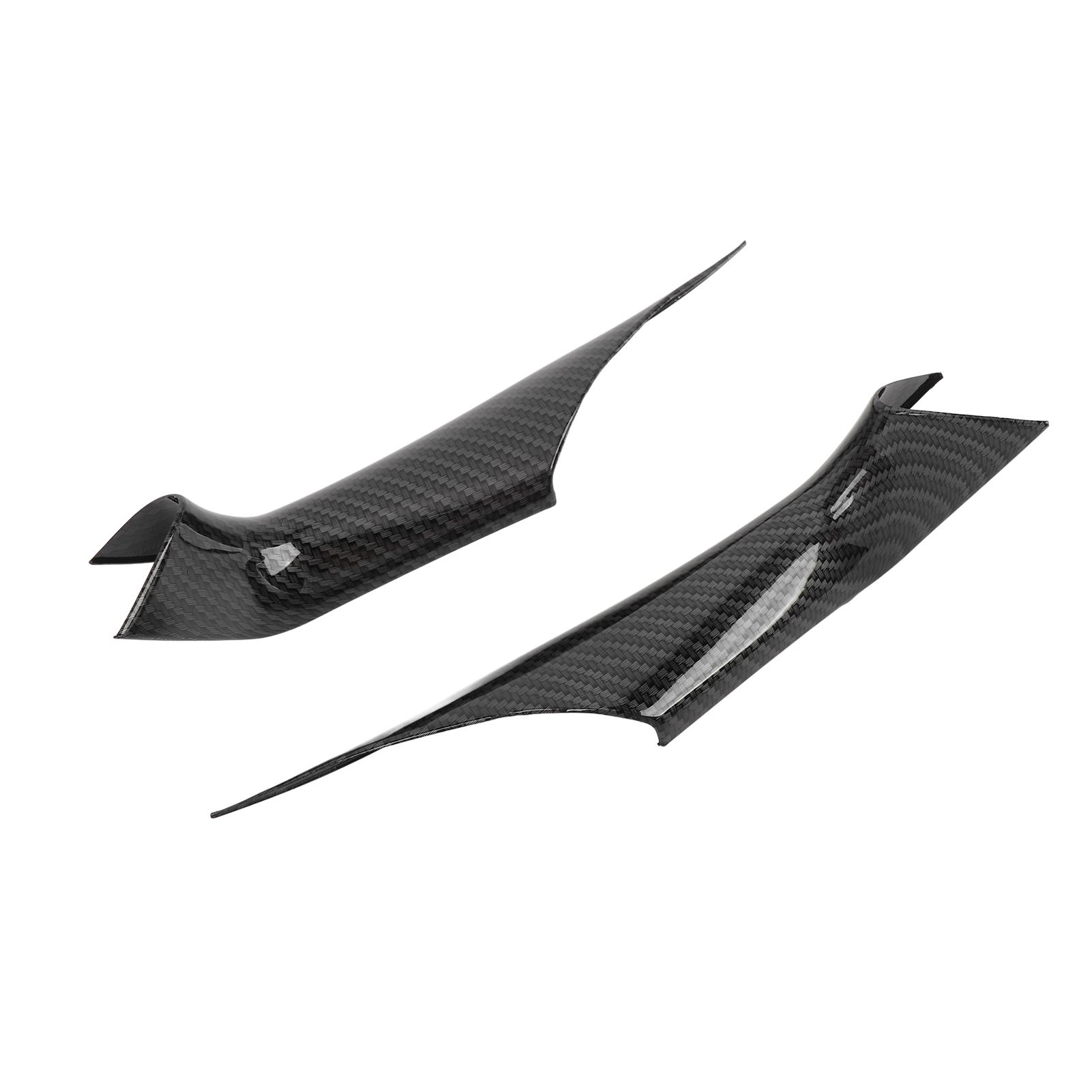 

1 пара накладок на ручки открывания дверей салона, с рисунком под карбон, защита для внутренних ручек открывания дверей автомобиля