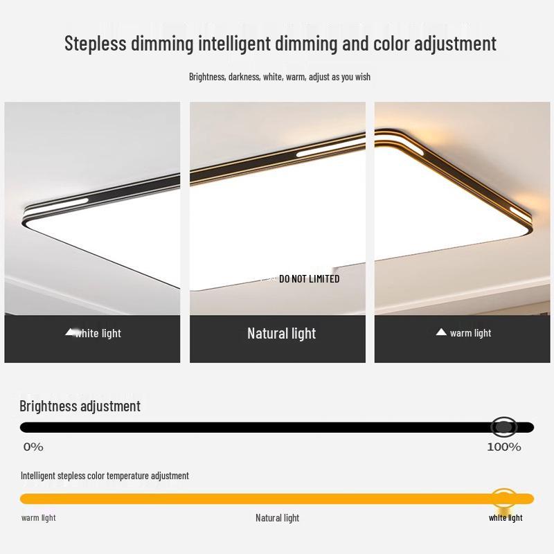 2025 Modern LED Ceiling Light: Super Bright for Living Room, Bedroom, or Restaurant
