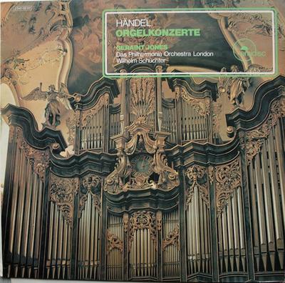 Płyta LP GEORG FRIEDRICH HNDEL Koncerty organowe 1C04750511 Emidisc 1970 Niemcy Klasyczna Używana