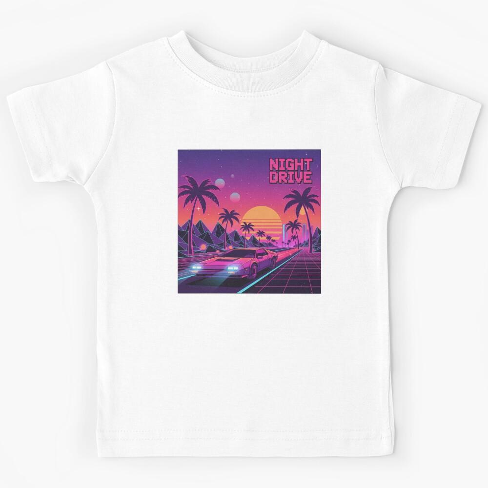 Retro – night drive Kids T-Shirt 160
