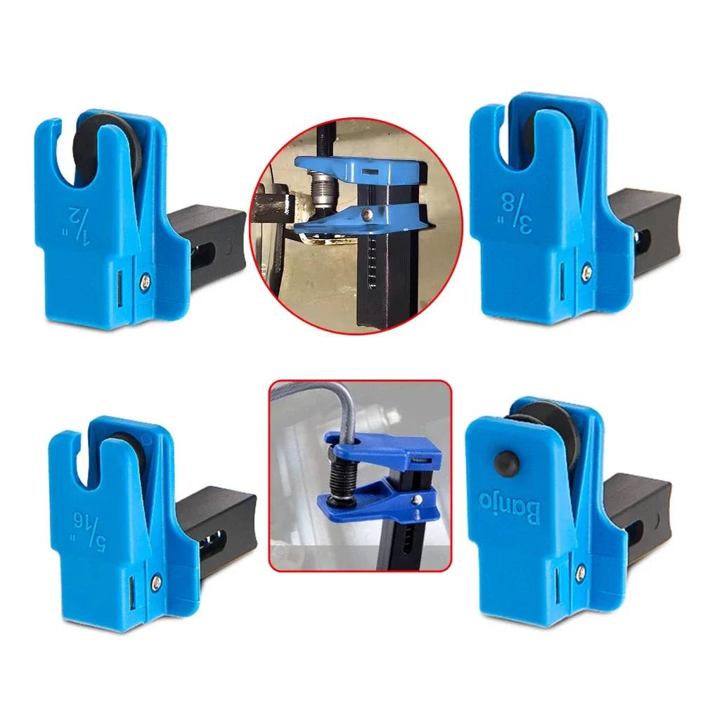 4 Pcs Car Brake Oil Nozzle Clamp Oil Pipe Fluid Plugs Brake Oil Tool Auto Brake Caliper Piston Seal Leak Proof Stopper Tool