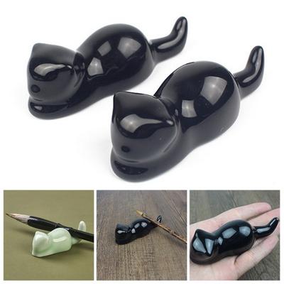 Chopstick Holder Pen Rest Writing Brush Holder Chinese Calligraphy Pen Holder Watercolor Ink Painting School Office Supplies