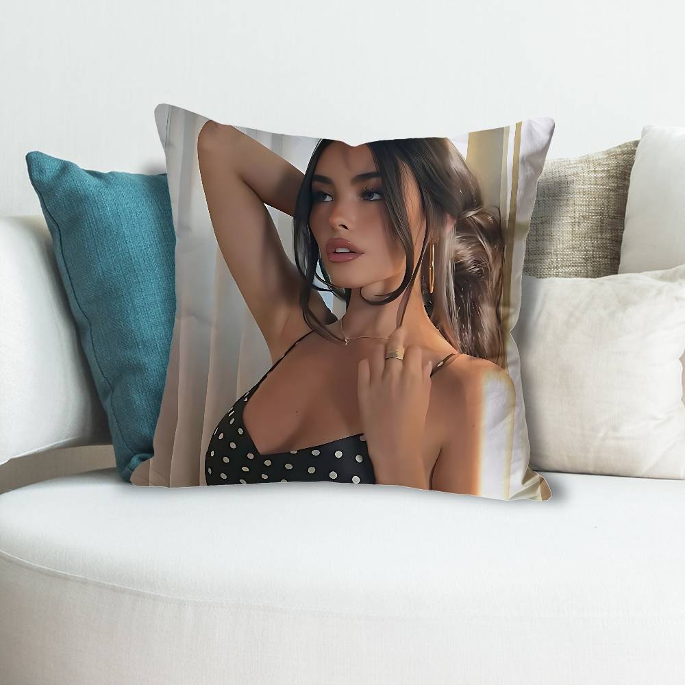 MMadison BBeer Locket Pillow Cases for Bedroom Living Room Sofa Home Decor Polyester Cushion Cover with Zipper