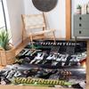 Juventus Customize Your Name Carpet Perfect for Playrooms Dormitory Dining Room Foyer Antislip Carpet Office Home Decor Wedding Party Gift