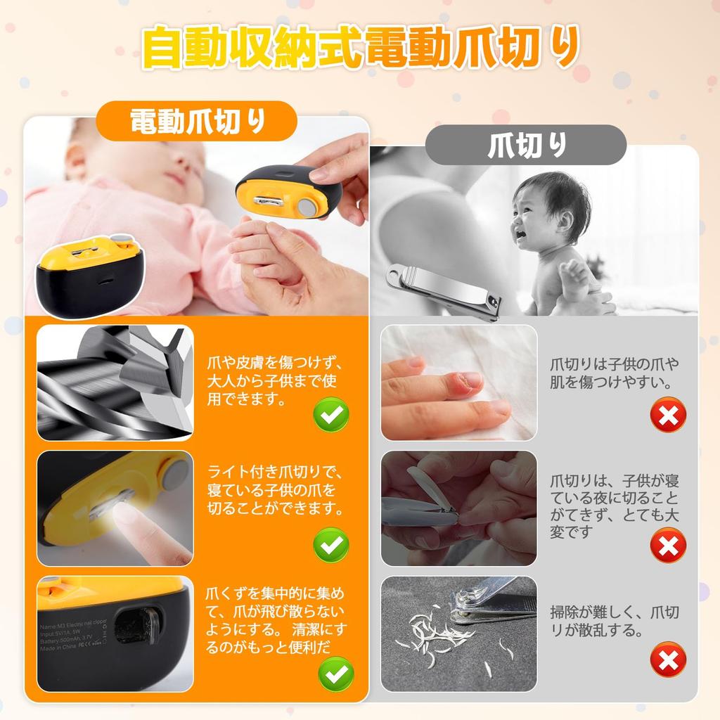 Hugebeauty Electric Nail Clipper 2026 Model All-in-One Trimmer File with LED Light Type-C Rechargeable Low Vibration Safe for Whole Family