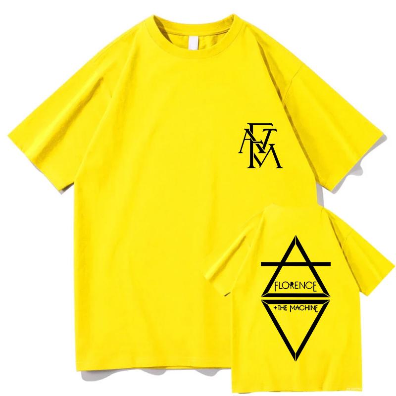 FLORENCE THE MACHINE 2025 Album Tshirts Unisex Pure Cotton Fashion Tshirts ONeck Short Sleeve Shirts Fans Gift Aesthetic Tops