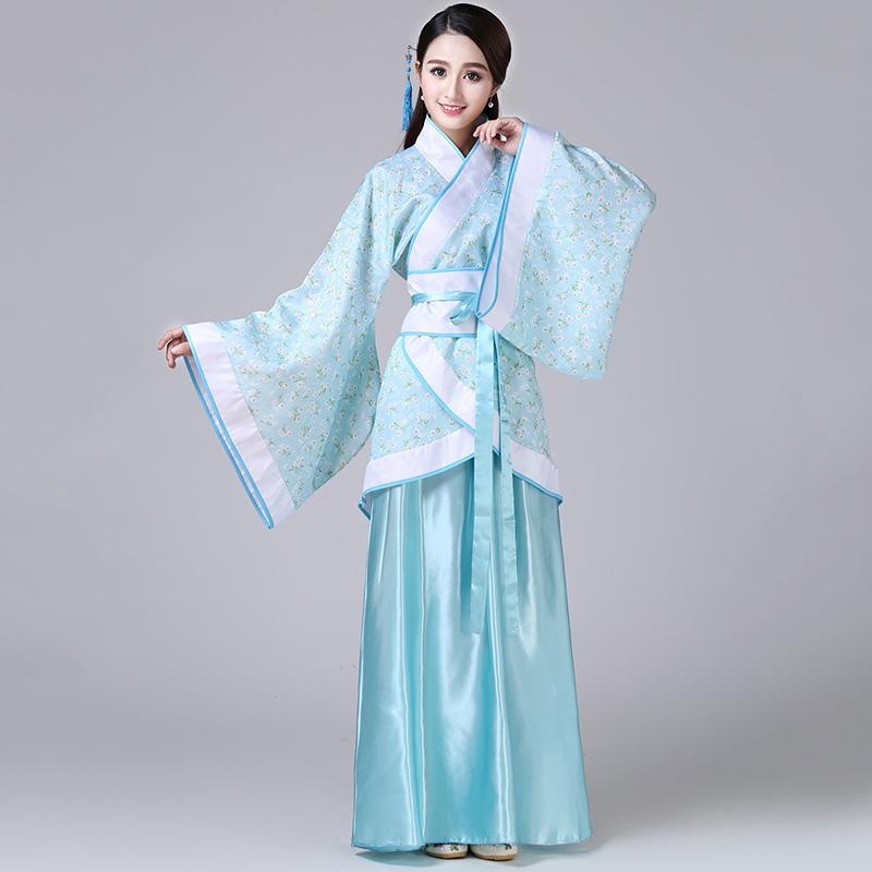 Chinese Ancient Traditional Costume Woman Tang Dynasty Dress Fairy Cosplay Hanfu