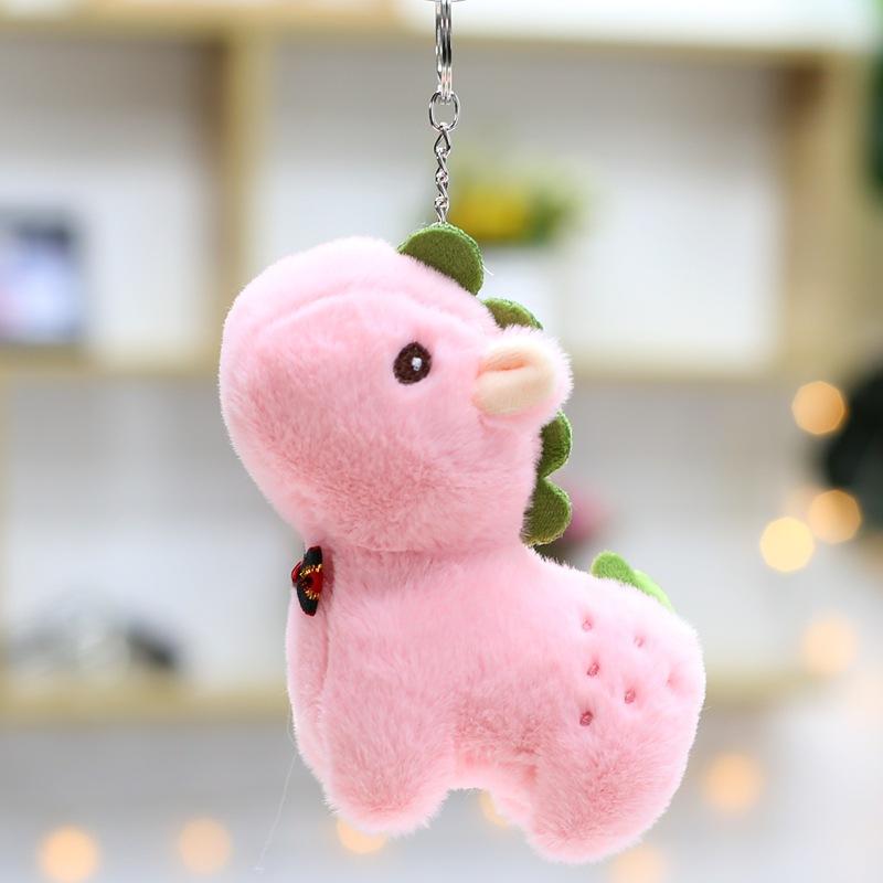 Cartoon Fruit Pony Plush Keychain Cute Horse Plush Toy Stuffed Doll Pendant Backpack Hanging Decorations Accessories Gift
