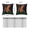 Marcus The Worm Merry Christmas Meme Pillowcase Soft Polyester Cushion Cover Decoration Pillow Case Cover