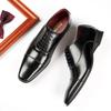 2024 Genuine Leather Men Formal Shoes 2024 High Quality Leather Shoes for Men Business Classic Office Party Wedding Dress Shoes