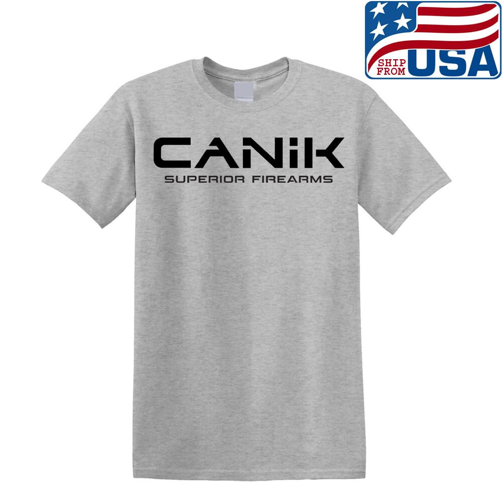 CANIK Superior Firearms  Grey Size S to 5XL Unisex T-Shirt XXXXL