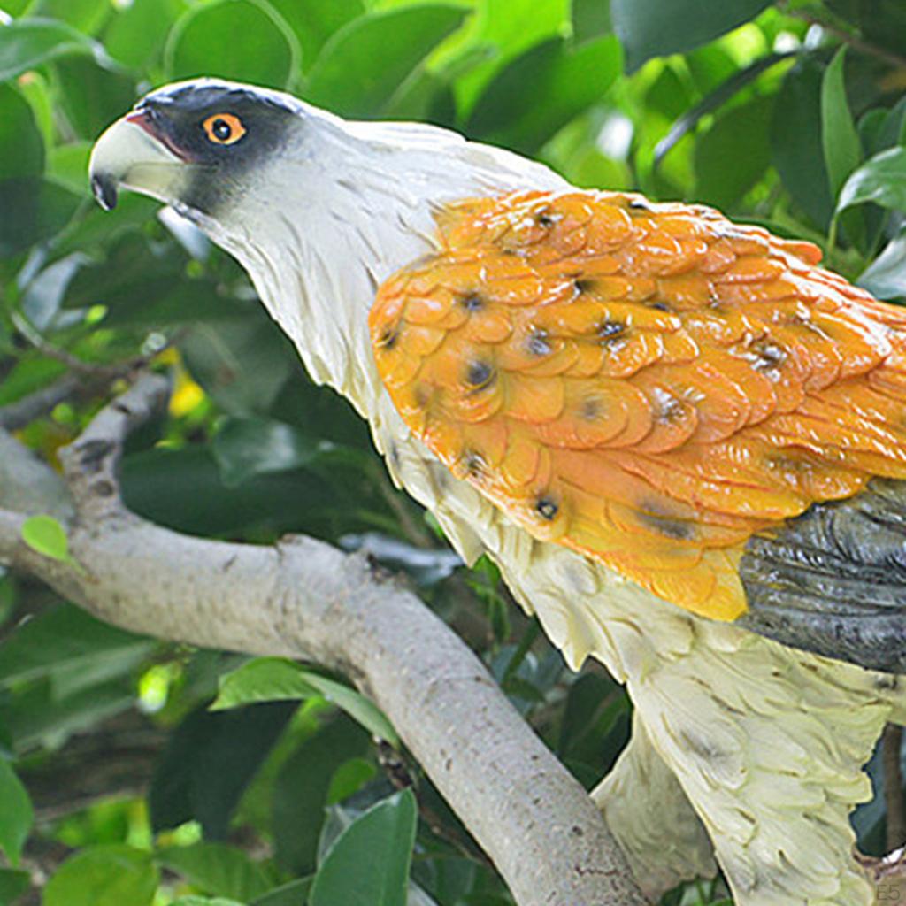 Resin Hanging Eagle Decorative Ornament And Yard
