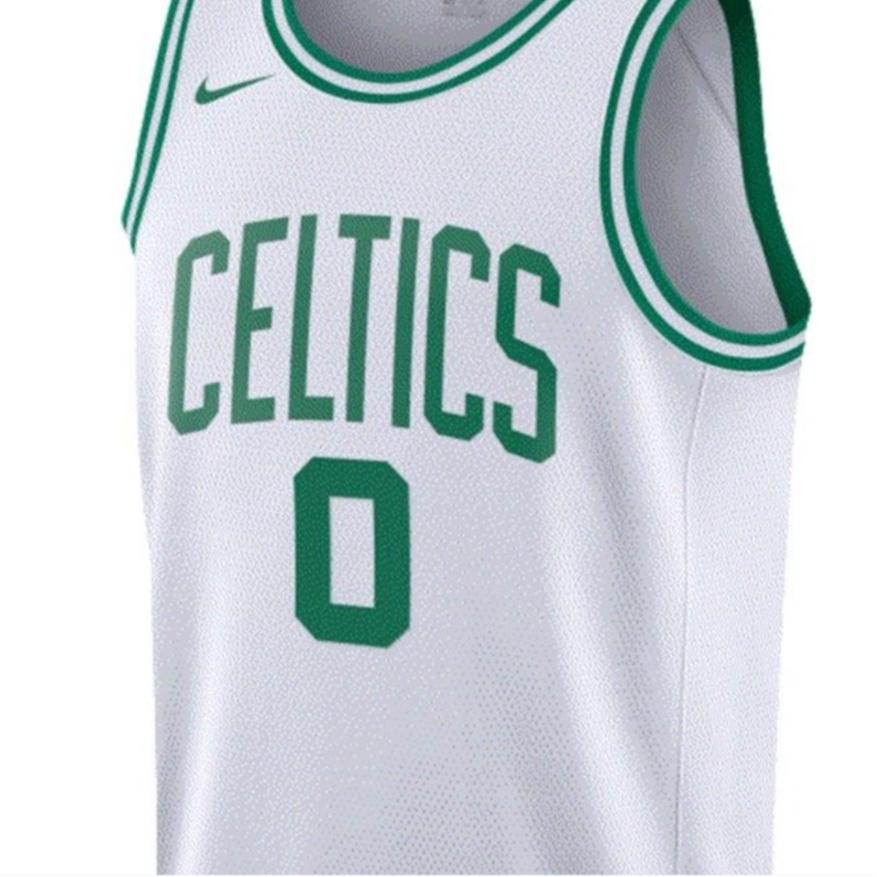 Nike X NBA Basketball Jersey Tatum Sunday Home Athletic Breathable Kids Jerseys White 3Z2B7BX1P00-CELJT